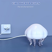 abordables lumières de projecteur de galaxie d'étoile-Vague océanique 2 en 1 &amp;Projecteur de méduses avec télécommande, minuterie et arrêt automatique, veilleuse 8 couleurs pour enfants, lampe d'ambiance USB pour chambre, cadeau de Noël ou d'anniversaire