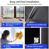cheap Blackout Curtain-Blackout Curtain Sunshade Fabric Effectively Blocks Sunlight, Making It Ideal for Rooms by Dimming The Light. The Blackout Material Can Be Easily Applied to Windows Without The Need for Drilling