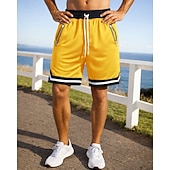 voordelige Hardloop Shorts-Voor heren Hardloopshorts Atletische shorts Sportbroek Trekkoord Zakken Short / Broekje Casual Dagelijks Buiten Zomer Lichtgewicht Ademend Sportschooltraining Wandelen Joggen Normale pasvorm
