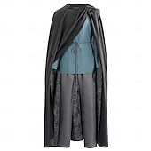 economico Outfit-Set Retrò Vintage Medievale Rinascimento Lunghezza al pavimento Pantaloni Mantello Camicia Lunghe Cavaliere Ranger Costume Per uomo Fantasia Halloween Carnevale Mascherata Fiera Rinascimentale Festa