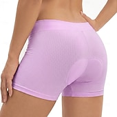 Недорогие Женские брюки, шорты и юбки-Арсуксо Жен. Сплошной цвет Велотрусы Велобрюки Шорты для горного велосипеда Велоспорт Шорты Шорты с защитой Плотное облегание Виды спорта