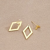 Недорогие Серьги-1 пара Серьги For Жен. Повседневные Для улицы фестиваль Сплав геометрический