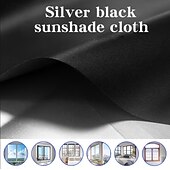 cheap Blackout Curtain-Blackout Curtain Sunshade Fabric Effectively Blocks Sunlight, Making It Ideal for Rooms by Dimming The Light. The Blackout Material Can Be Easily Applied to Windows Without The Need for Drilling