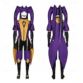  fantasia de circo para cosplay, fantasias de videogame, fantasias de Halloween, baile de máscaras, Comic Con, Anime Expo, casaco, macacão, luvas para adultos