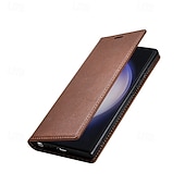 cheap 2026 Samsung Galaxy S26 Series-Phone Case For Samsung Galaxy S26 S26 Plus S26 Ultra Wallet Case Flip Cover Magnetic Full Body Protective Kickstand Retro PU Leather