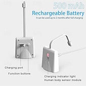 baratos Luzes de Decoração de Quarto-Luz de vaso sanitário com sensor de movimento, 16 cores e projeção de estrelas, luz noturna de LED recarregável para banheiro, presente divertido para mulheres, homens, meninas e meninos.