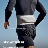 ieftine Recreație în aer liber-Borsetă sport invizibilă fără cusături, geantă de sală, geantă de telefon ușoară și respirabilă, husă elastică portabilă pentru ciclism, geantă de alergare unisex, husă ușoară pentru telefon, mâini