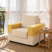 abordables Housse de fauteuil et d'accoudoir de canapé-Housses d'accoudoirs pour chaises et canapés, housses d'accoudoirs de canapé en jacquard spandex, protection antidérapante pour meubles, housses lavables pour fauteuils inclinables