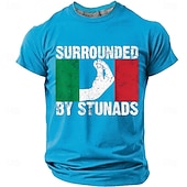  Per uomo Gergo divertente Maglietta Manica Corta maglietta Stampa 3D Girocollo Camicia Moda Quotidiano Quotidiano Streetwear Erica del pompelmo Estate Primavera Abbigliamento S M L XL XXL XXXL