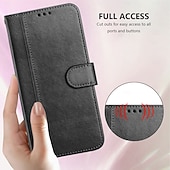 tanie 2026 Samsung Galaxy S26 Seria-telefon Kılıf Na Samsung Galaxy S26 S26 Ultra Plus Etui na karty portfela Z podpórką Obsługa ładowania bezprzewodowego z paskiem na nadgarstek Retro TPU Skóra PU