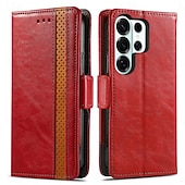 cheap 2026 Samsung Galaxy S26 Series-Phone Case For Samsung Galaxy S26 S26 Plus S26 Ultra Wallet Case Flip Cover with Wrist Strap Kickstand Retro TPU PU Leather