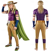 economico Costumi anime-Eroe drammatico dei manga Anime Abiti Abiti Cosplay Halloween Mascherata Anime Expo Body / Tutina Mantello Cappello Per Per uomo Bambini Adulti