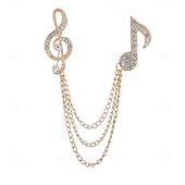 Χαμηλού Κόστους Ανδρικό Σκουλαρίκι-Ανδρικά 1 τεμ Μανικετόκουμπα Μέταλλο Καρφίτσες Causal Καθημερινά Κομψό Μοντέρνα Α B C