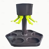 ieftine Ustensile Bucătărie &amp; Gadget-uri-Dozator de băuturi pentru 6 sticle cu suport – vin pentru petreceri în barul de acasă &amp;dozator de whisky, servitor de băuturi cu flux multiplu, turnare uniformă, perfect pentru petreceri tematice