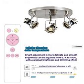 baratos Luzes de teto reguláveis-10 cm Regulável Luzes de Tecto Metal Estilo Artístico Galvanizar Artistíco 110-120V 220-240V