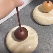 Χαμηλού Κόστους Σχεδίαση Κυλίνδρου-κρεμαστό φωτιστικό κομοδίνο στυλ wabi-sabi φωτιστικό πολυέλαιος κίτρινο τραβερτίνη μικρό κρεμαστό φωτιστικό 85-265v