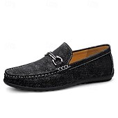 abordables Mocasines casuales-Mocasines blancos de hombre con relieve de cocodrilo, zapatos casuales sin cordones con hebilla metálica para bodas, fiestas en resorts, eventos en yates, estilo casual de negocios y looks casuales elegantes de verano.