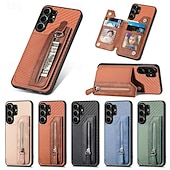 cheap 2026 Samsung Galaxy S26 Series-Phone Case For Samsung Galaxy S26 S25 Edge S24 FE S23 S22 Plus  Ultra A56 A36 A26 A16 A06 Wallet Case with Stand Holder Shockproof TPU PU Leather