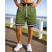 voordelige Hardloop Shorts-Voor heren Hardloopshorts Atletische shorts Sportbroek Trekkoord Zakken Short / Broekje Casual Dagelijks Buiten Zomer Lichtgewicht Ademend Sportschooltraining Wandelen Joggen Normale pasvorm