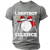  Bărbați Argou amuzant Tricou Manșon scurt Tricou Tipărire 3D Stil Nautic Cămașă Modă Zilnic Zilnic Stradă Roșu-aprins Vară Primăvară Îmbrăcăminte S M L XL XXL XXXL
