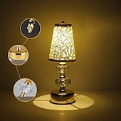 ieftine Lămpi de masă-Lampă de masă modernă, iluminat nordic pentru dormitor, cu abajur din material textil, lampă de masă mică pentru birou, pentru living, birou