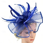 Χαμηλού Κόστους Φασινάτορες-Γοητευτικά Φτερά Δίχτυ Γάμου Γενέθλια Κομψό Βίντατζ χαριτωμένο στυλ Με Φτερό Τούλι Ακουστικό Καπέλα