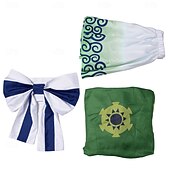 billiga Animekostymer-Havsäventyrare Stråhattpirat Animé Klänningar Kläder Maskerad Cosplay-kostymer Kimono Anime Expo Kostym Till Dam Vuxna