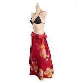 economico Costumi anime-Avventuriero dell'oceano Pirata di Cappello di Paglia Anime Abiti Costumi da bagno Mascherata Abiti Cosplay Vacanza Ferie Anime Expo Costume Per Per donna Adulti