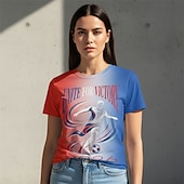 זול חולצות כדורגל-משחק כדורגל עולמי 2026 תלבושות לבוש ספורט טי גרפי וינטאג' כדורגל פטריוטי חולצת טי ל יוניסקס מבוגרים הדפסת תלת מימד עבור מפלגה ספורט חוץ