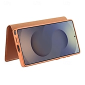 cheap 2026 Samsung Galaxy S26 Series-Phone Case For Samsung Galaxy S26 Ultra Plus S25 Ultra Plus S25 Edge S24 Plus Wallet Case with Stand Holder Full Body Protective Shockproof TPU PU Leather