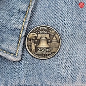 economico 250° Anniversario degli Stati Uniti-Set di 5 spille commemorative per il 250° anniversario americano, spilla unica e creativa per abbigliamento. &amp;zaini, il regalo perfetto per i festival per valorizzare il tuo stile