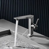 economico Rubinetti per lavandino bagno-Rubinetto per lavabo da bagno - classico rubinetto miscelatore monocomando in ottone galvanizzato per lavabo da bagno