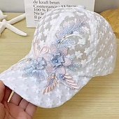 abordables Sombreros-Mujer Sombrero Gorra de Béisbol Protección Solar Diario Exterior Calle Floral Floral