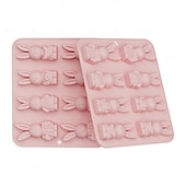cheap Cake Molds-Easter Bunny Silicone Molds, 3D Bunny Chocolate Mold Easter Rabbit Mould, Suitable for Making Easter Treats, Baking, Cakes, Jellies, Ideal for Easter Party &amp; Home DIY Crafts