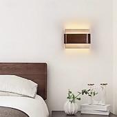abordables Appliques murales d'intérieur-Applique murale lumineuse à double éclairage, style wabi-sabi médiéval – idéale pour une chambre, un salon ou un couloir. 110-240 V