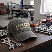 preiswerte Geschenke-Baseballkappe mit Stickerei „Ich repariere Scheiße, das ist mein Job“ für Damen und Herren, lustige Mütze mit Arbeiterstolz, atmungsaktive, verstellbare Dad-Cap, lässige Arbeitsmütze für draußen,