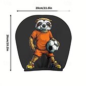 olcso 250. évforduló-2 db rajzfilmfigura, focimeccs mintás fejtámla huzat autóba, belső dekoráció, rugalmas kialakítás, univerzális illeszkedés, alkalmas napi ingázásra és családi kirándulásokra, tökéletes szórakoztató