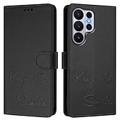 cheap 2026 Samsung Galaxy S26 Series-Phone Case For Samsung Galaxy S26 S26 Ultra Plus Wallet Case with Stand Holder with Lanyard Card Slot Retro TPU PU Leather