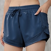 economico Pantaloncini sportivi-Per donna Shorts sportivi Shorts Pantaloncini Estivi Shorts da Spiaggia Vacanza Moda Casual Quotidiano Corto Misura del girovita medio Coulisse Tasca Fascia Elastica Asciugatura Rapida Morbido