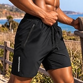 رخيصةأون شورت جري-رجالي شورت للجري شورت رياضي رباط Pockets شورتس مناسب للبس اليومي الأماكن المفتوحة عطلة الصيف خفة الوزن متنفس تمرين نادي رياضي المشي الركض استرخاء صالح ملابس رياضية ألبسة رياضية