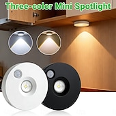 cheap Sensor Night Lights-LED Translucent Tri-color Dimmable Touch Control Adjustable Magnetic Light Atmosphere Lamp Energy-saving with Charger Modern Minimalist Wardrobe Bedside Bedroom Study Cabinet Showcase Wine Cabinet Kit