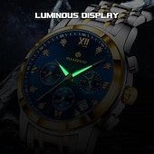 cheap Quartz Watches-LIGE Men Quartz Watch Minimalist Luminous Stainless Steel Watch
