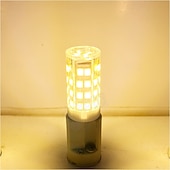 billiga LED-cornlampor-2 st E12 LED-lampor 5W motsvarande 40W C7-ersättningslampor, klar typ B, kandelabersockel, Bulbrite, dagsljusvit, 6000K, ej dimbar