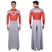  Abenteuer Invinciboy Superheld Zentai-Anzüge Cosplay Kostüm Outfits Videospiel Film- und TV-Themenkostüme for Unisex Kinder Erwachsene Halloween Leistung Comic-Konzert