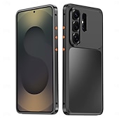 preiswerte 2026 Samsung Galaxy S26 Serie-Handy Hülle Handyhüllen Für Samsung Galaxy S26 Ultra S25 Ultra S24 Ultra S23 Ultra Rückseite Abnehmbar Magnetisch Metall