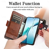 cheap 2026 Samsung Galaxy S26 Series-Phone Case For Samsung Galaxy S26 S26 Plus S26 Ultra Wallet Case Flip Cover with Wrist Strap Kickstand Retro TPU PU Leather