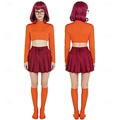 Vintage detektivgrupp Cosplay-kostym Kläder Film Fest Mode Klassisk for Unisex Barn Vuxna Maskerad Dagligen Comic Con Anime Expo