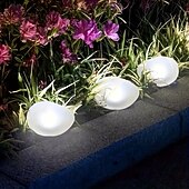olcso Pathway Lights &amp; Lanterns-1 db kültéri napelemes kerti lámpák, műkavicsos lámpák, vízállóak, park ösvény, tóparti és lépcsős tájvilágításhoz