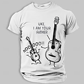  Festival musicale Per uomo Musica Divertente Chitarra Maglietta Manica Corta maglietta Stampa 3D Girocollo Camicia Moda Quotidiano Quotidiano Streetwear Blu Nero Rosso Estate Primavera Abbigliamento