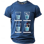  Men's Optimist Pessimist Realist Bassoonist Half Full Empty Reed Soaking Funny Musical Humor Sarcastic Graphic T Shirt Regular Fit Musician Gift Designer Clothing Apparel S M L XL XXL XXXL